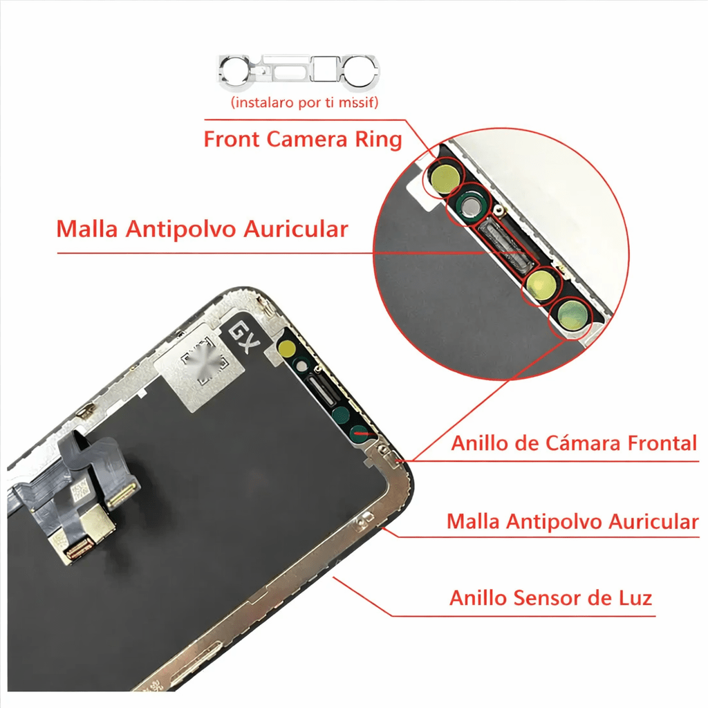Pantalla Amoled GX Completa Para iPhone 13 Y iPhone 14 - Tecnomundointl