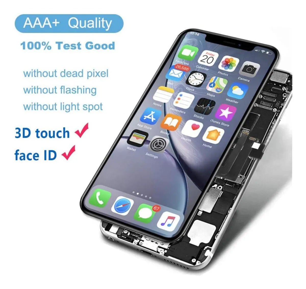 Pantalla Completa iPhone XR Amoled GX con Imagen Superior Premium - Tecnomundointl