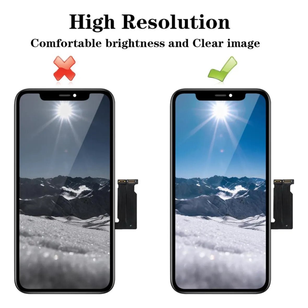 Pantalla Gx Amoled Para Iphone 12 / 12 Pro Módulo Completo Negro - Tecnomundointl