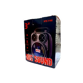 Parlante Bluetooth Mini KTS-1182 5W con Radio FM y LED