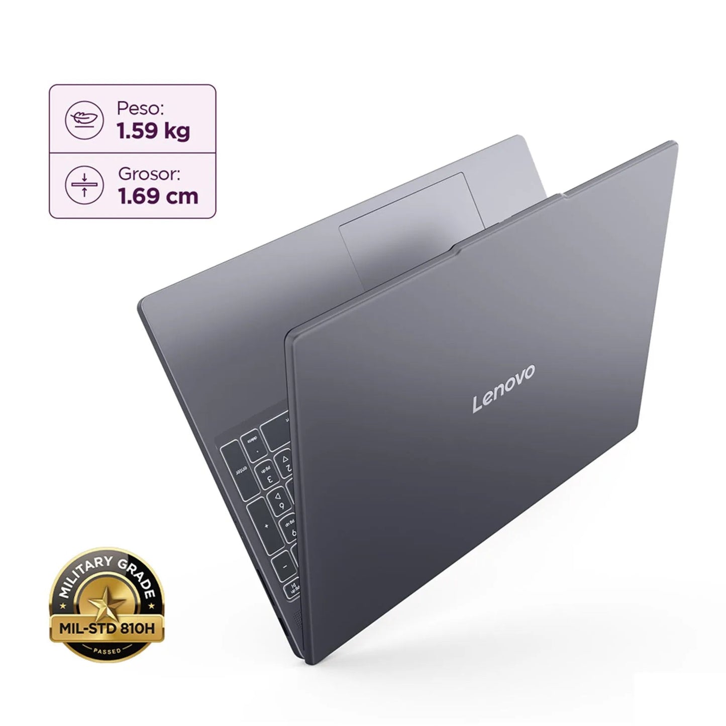 Portatil Lenovo IdeaPad Slim 3 - 24GB RAM - intel i5 - 13420H 2.1Ghz 512GB SSD teclado Numerico web Cam. - Tecnomundointl