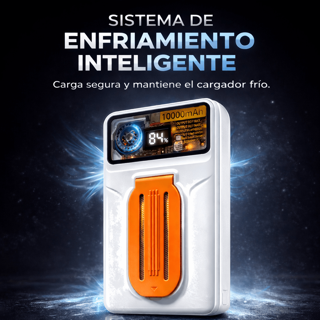 Power Bank Magsafe Vidvie VS - P10 10000mAh con Sistema de Enfriamiento Inteligente Integrado. - Tecnomundointl