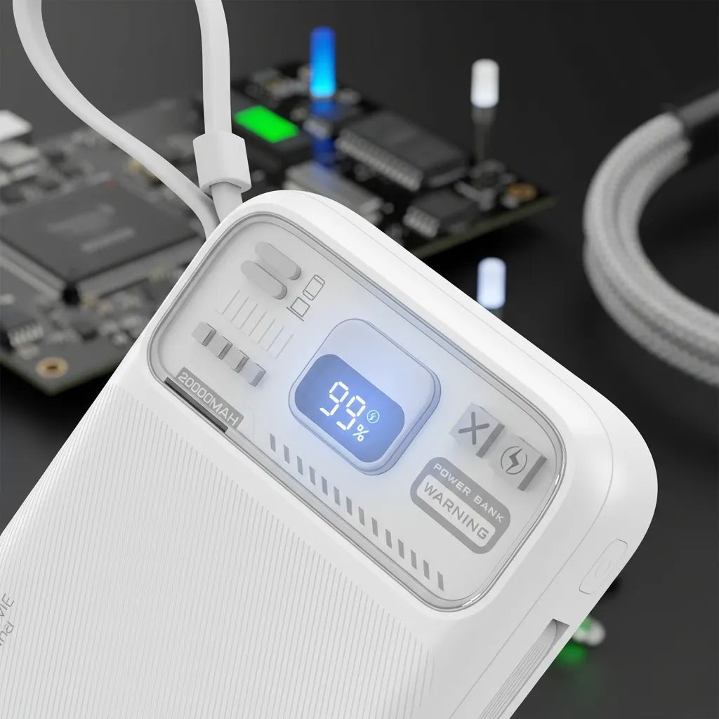 Power bank Vidvie con Carga Inalámbrica Rápida 20W - pb7004 - pb7005 - Tecnomundointl
