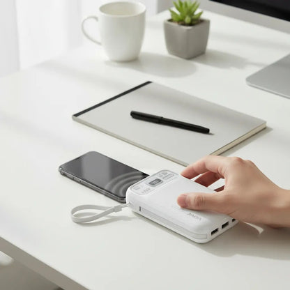 Power bank Vidvie con Carga Inalámbrica Rápida 20W - pb7004 - pb7005 - Tecnomundointl