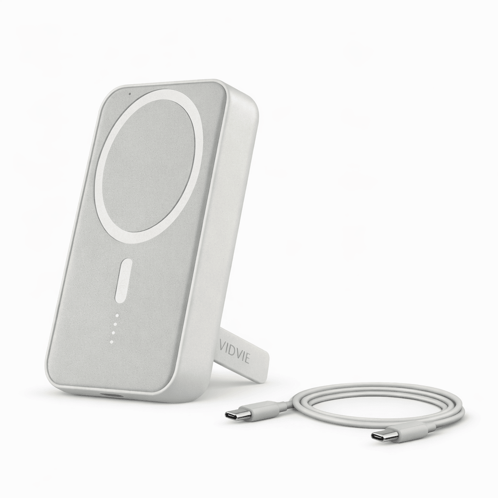 Power Bank VIDVIE PB783 Magsafe y de Cable 10000mAh 15W + 20W PB783 de Carga Rapida - Tecnomundointl