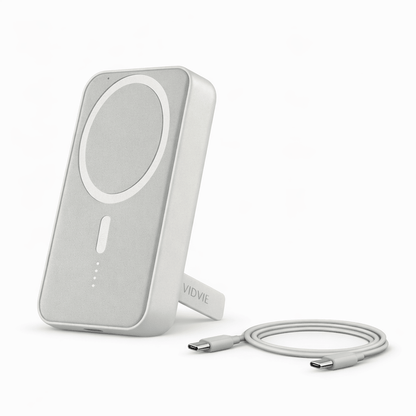 Power Bank VIDVIE PB783 Magsafe y de Cable 10000mAh 15W + 20W PB783 de Carga Rapida - Tecnomundointl