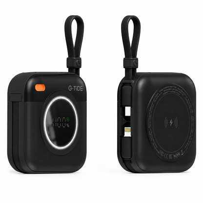 Cargador portatil Power Bank Magnético Multi X1 10000mAh Carga Inalámbrica 15W Portátil G-TiDE