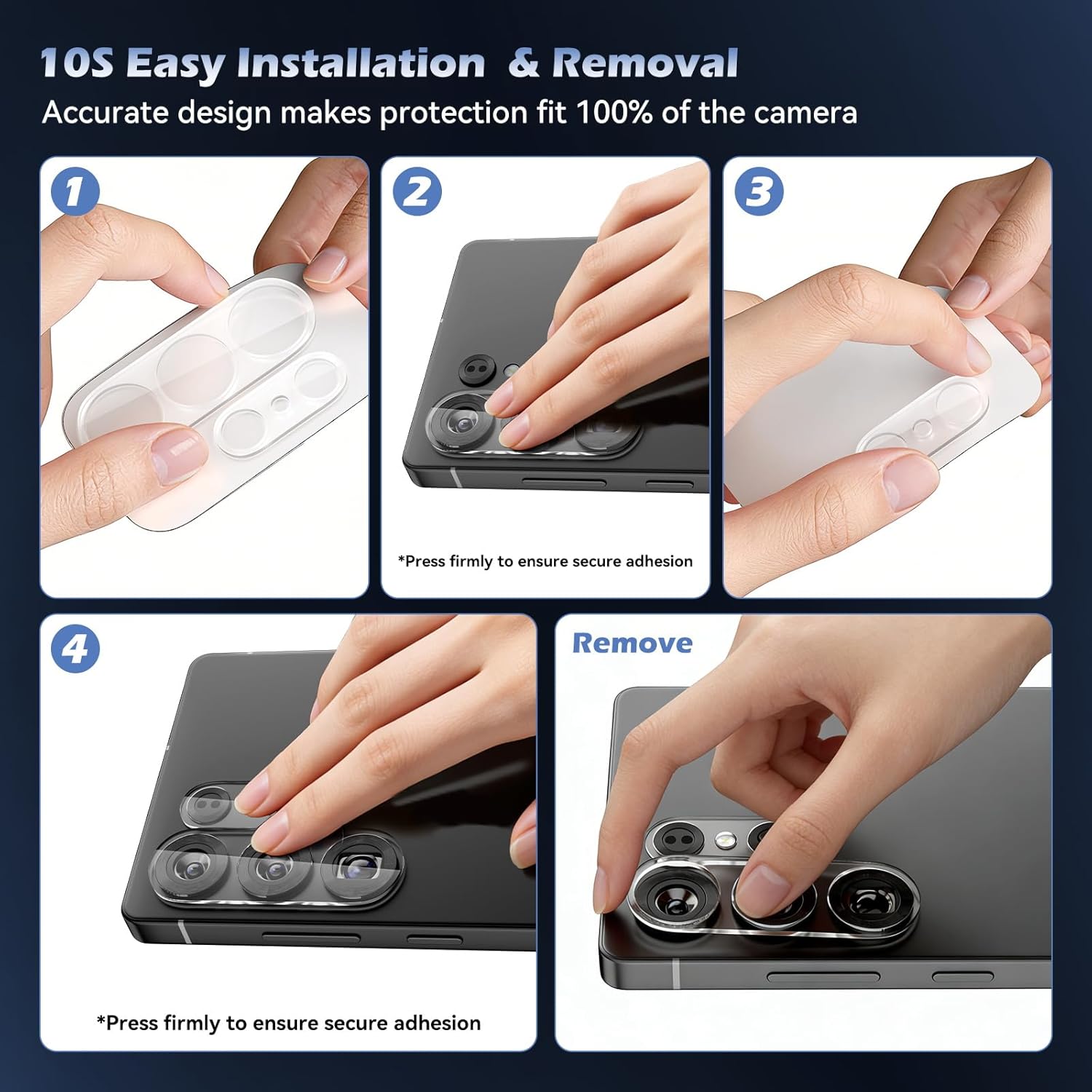 Protector de Lente cámara trasera 9H para S26 Ultra Super resistente - Tecnomundointl