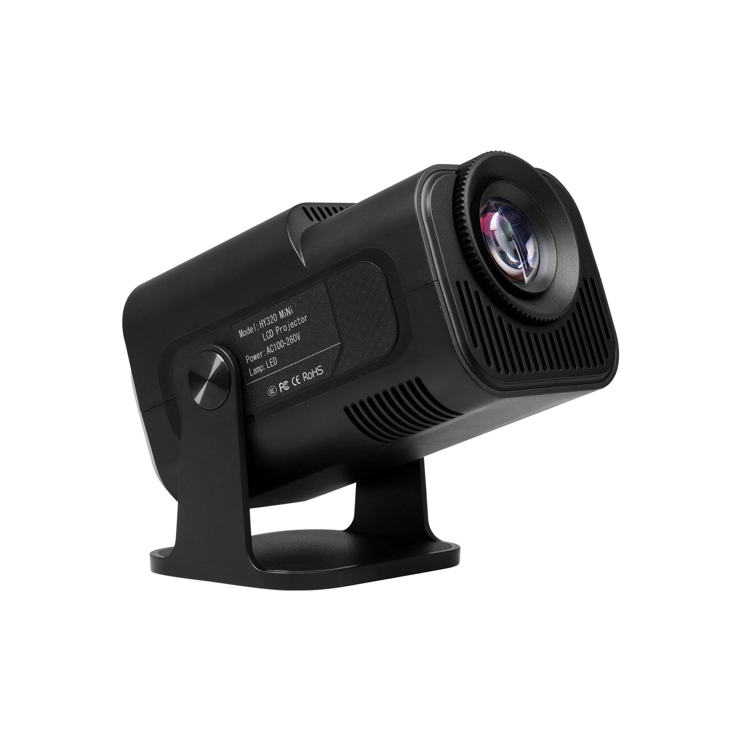 Proyector Smart Android 11 WiFi6 Bluetooth 5.0 Compatible 4K Cine en Casa Portátil - Tecnomundointl