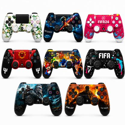 Control Inalámbrico DualShock para PlayStation 4 | Ps4   | Estampados | Play 4 | Pc modo Bluetooth.