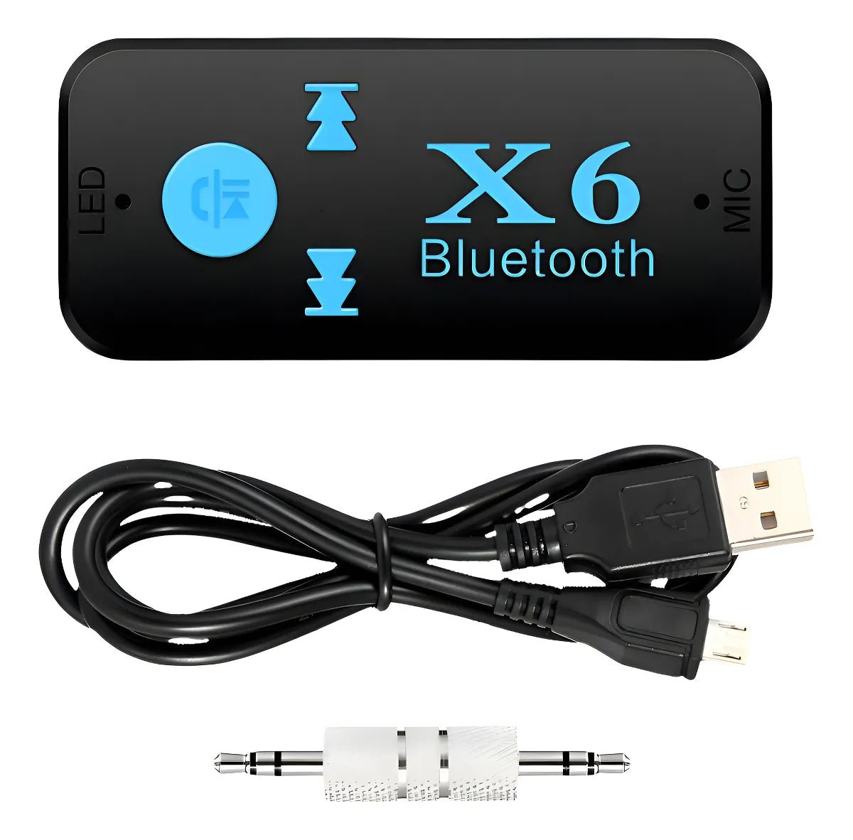 Receptor Bluetooth 5.0 AUX Manos Libres para Carro - Tecnomundointl