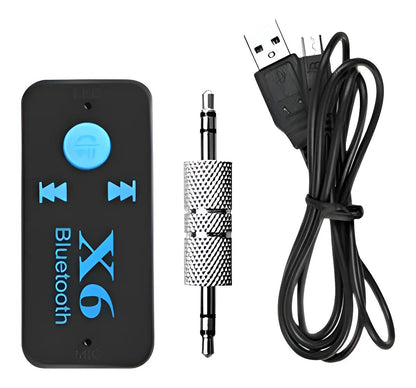 Receptor Bluetooth 5.0 AUX Manos Libres para Carro - Tecnomundointl