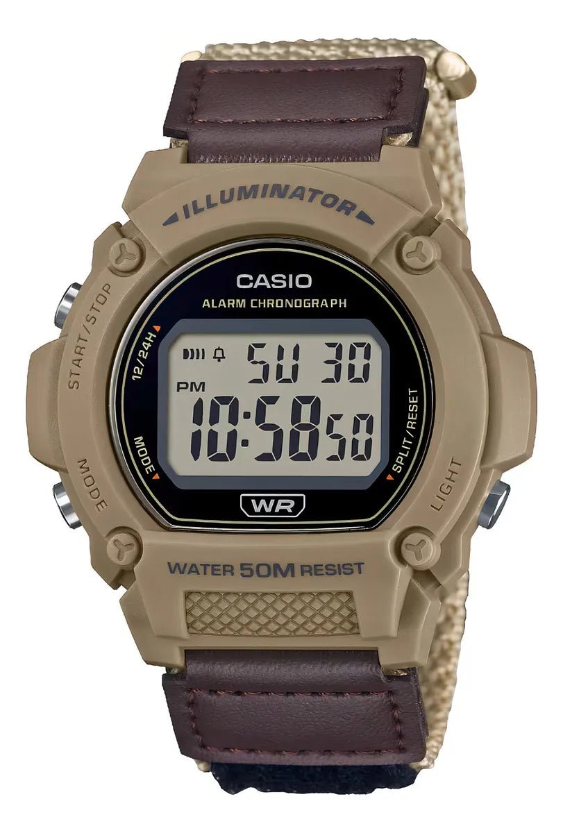 Reloj Casio W - 219h - 1av Sports Resiste al Agua a 50m Batería De 7 Años - Tecnomundointl