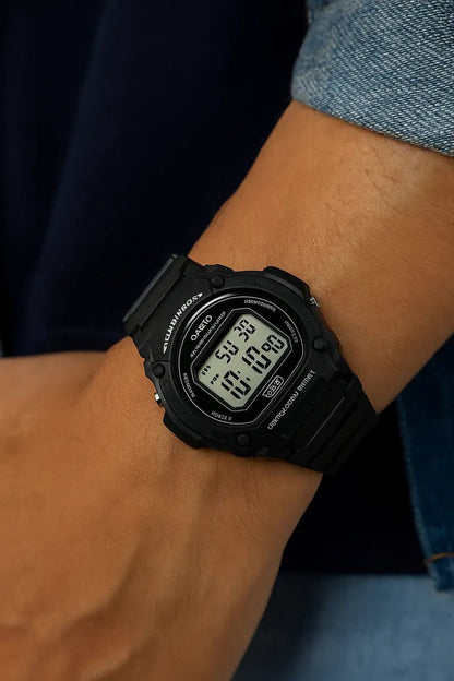 Reloj Casio W - 219h - 1av Sports Resiste al Agua a 50m Batería De 7 Años - Tecnomundointl