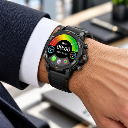 Smartwatch AuraFit Trek 1 GPS AMOLED 1.43" 150+ Modos Deportivos