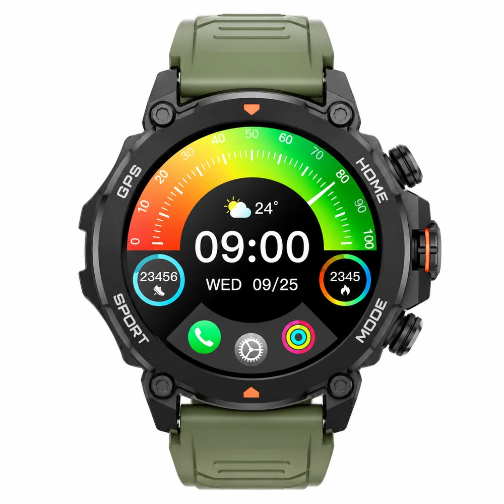 Smartwatch AuraFit Trek 1 GPS AMOLED 1.43" 150+ Modos Deportivos