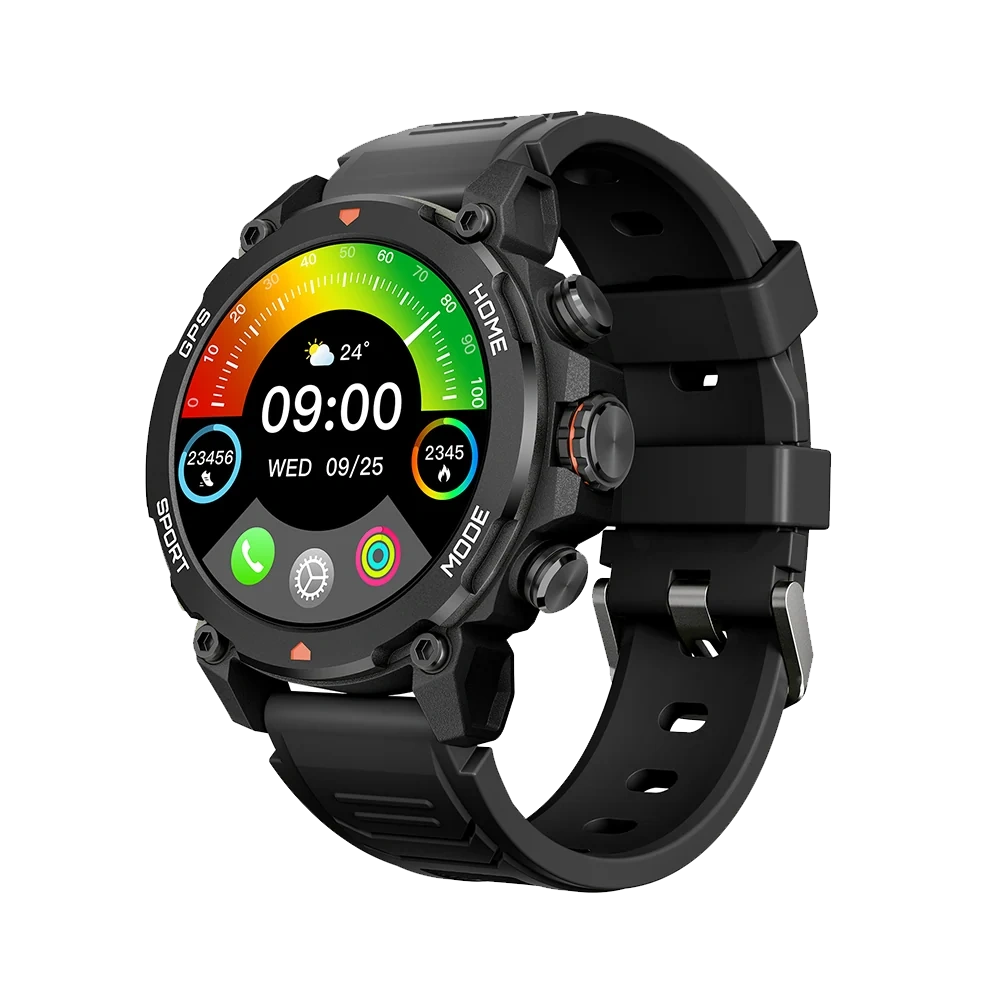 Smartwatch AuraFit Trek 1 GPS AMOLED 1.43" 150+ Modos Deportivos