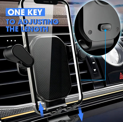 Soporte celular carro rejilla ajustable 360° holder universal - Tecnomundointl