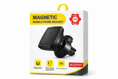 Soporte Magnético Carro H - CT168 360° Rejilla Aire - Tecnomundointl
