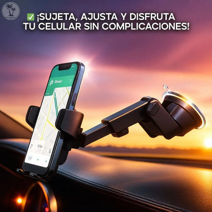 Soporte para celular carro universal ventosa 360° - Tecnomundointl