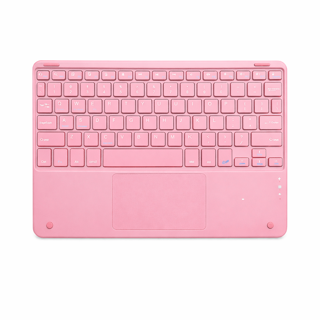 Teclado Inalámbrico Bluetooth con Touchpad Recargable para Tablet Laptop Smart TV - Tecnomundointl