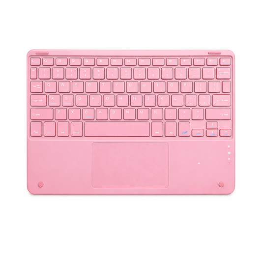 Teclado Inalámbrico Bluetooth con Touchpad Recargable para Tablet Laptop Smart TV - Tecnomundointl