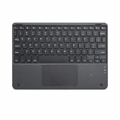 Teclado Inalámbrico Bluetooth con Touchpad Recargable para Tablet Laptop Smart TV - Tecnomundointl