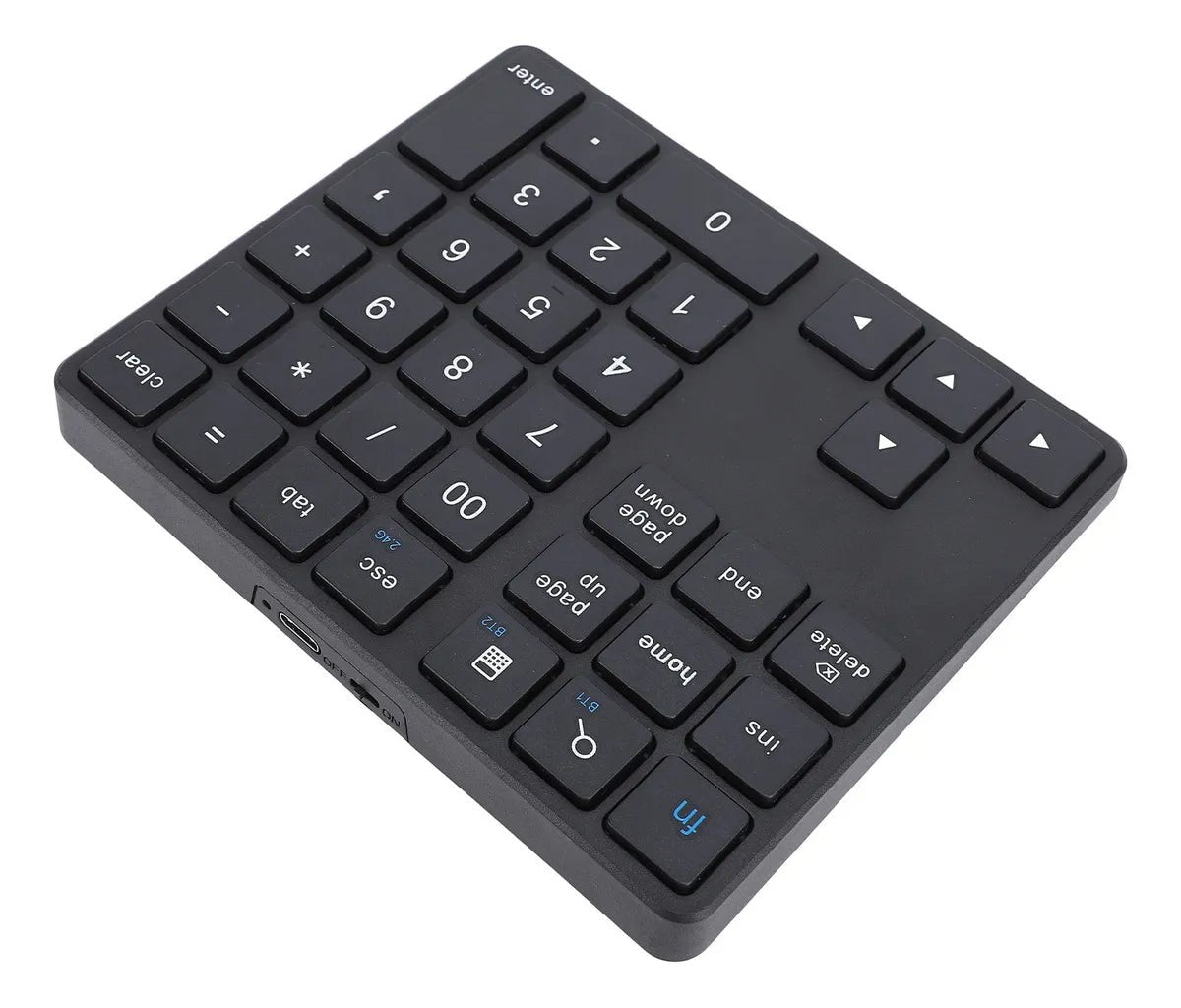 Teclado Numerico Inalámbrico Bluetooth 35 Teclas Recargable USB - C para Laptop PC Tablet - Tecnomundointl