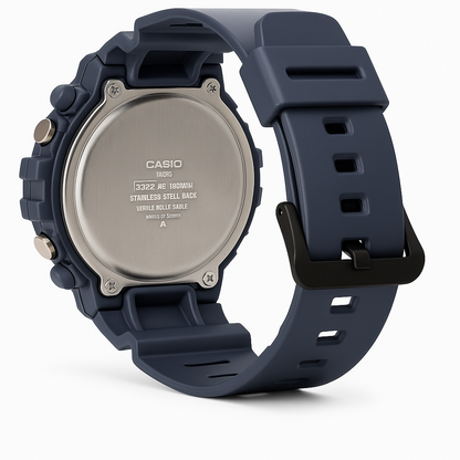 Reloj Casio Deportivo con Luz LED y Batería de 10 Años