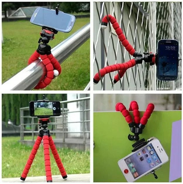 Tripode Flexible Universal para Celular 360° Ajustable - Tecnomundointl