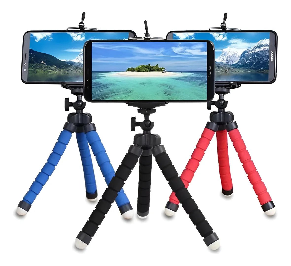 Tripode Flexible Universal para Celular 360° Ajustable - Tecnomundointl