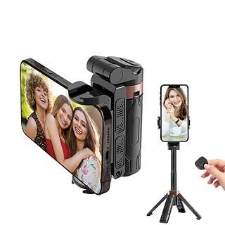 Trípode Selfie Stick Bluetooth 3 en 1 Portátil y Profesional - Tecnomundointl
