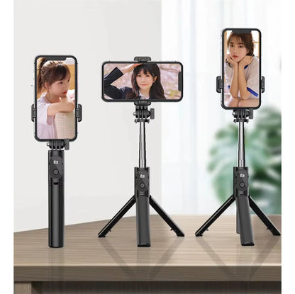 Tripode y Palo de Selfie, Incluye Luz Led, con Disparador P20s P20s - Tecnomundointl