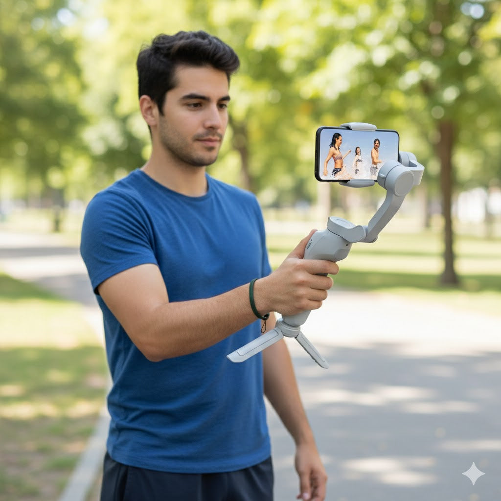 Estabilizador 3 Ejes JCROBOT L7C Pro Plus con Seguimiento Inteligente