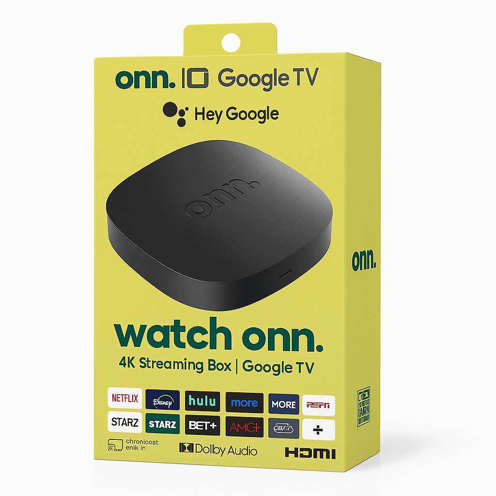 Watch Onn 4K ORIGINAL - Smart TV Box Compatible con Magis - Tecnomundointl