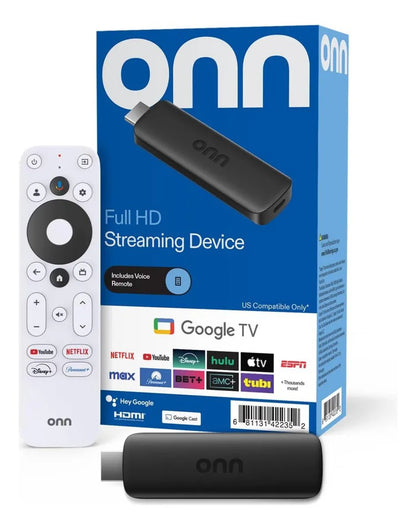 Watch Onn ORIGINAL Full HD Google TV con Magis TV y Control por Voz - Tecnomundointl