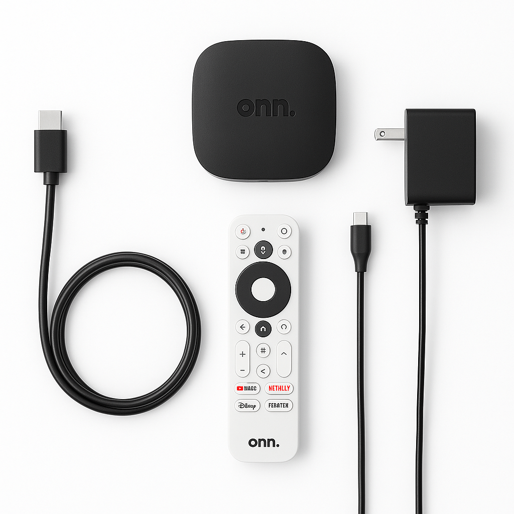 Watch Onn TV Box 4K Smart TV Box Compatible con Magis